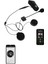 Intercom Bluetooth Kask Kulaklık Motosiklet Kulaklık 5.0 Bluetooth 3