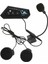 Intercom Bluetooth Kask Kulaklık Motosiklet Kulaklık 5.0 Bluetooth 4