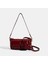 Kadın Bordo Yıldız / Kalp Charm Aksesuarlı Omuz Çantası 4