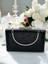Siyah Renk Gümüş Detaylı Orta Boy Abiye Çanta 1