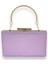 Lila Renk Çizilmeyen El Izi Yapmayan Mat Saten Abiye Çanta Gece Çantası Portföy Clutch Düğün Nişan 1