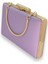 Lila Renk Çizilmeyen El Izi Yapmayan Mat Saten Abiye Çanta Gece Çantası Portföy Clutch Düğün Nişan 4