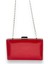 Kırmızı Renk Cilt Deri Mat Deri Metal Saplı Abiye Çanta Gece Çantası Düğün Nişan Kına 4