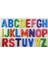 Ahşap Puzzle 4’lü Yapboz Seti Sayılar Alfabe Matematik Geometrik Şekiller Renkli 7