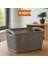4 Adet - Örgü Desenli 3,3 Litre Çok Amaçlı Sepet – Bpa’sız, Dayanıklı, Şık Tasarım - 21X16X13,8 cm 1