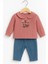 Tuembaby %100 Pamuk Uzun Kollu Alt Beli Lastikli Kız Bebek Alt-Üst Takım 2