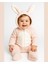 Tavşan Kulaklı Pembe/mavi Welsoft Bebek Tulum – Kapüşonlu Kışlık 0-12 Ay 1