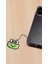 Miyuki Boncuk El Yapımı Kurbağa Telefon Çarmı - Charm 1