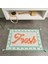 Soft Fresh Granny Tufting Banyo Paspası - Beyaz - 60X90 cm 1