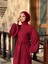 Kırmızı Meri Abaya 4