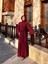Kırmızı Meri Abaya 6