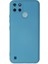 Realme C21Y Kadife Dolgulu Lansman Silikon Kılıf Rcv/nano Lansman 1