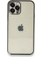 iPhone 12 Pro Kılıf Kamera Lens Korumalı Parlak Silikon Kapak Ryc/razer Lens - Siyah 1