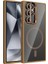 Samsung Galaxy S24 Ultra Kılıf Kamera Bölümü Standlı Magsafeli Özelikli Lens Koruyucu Hediyeli Premium Kapak Rcv/etro 1
