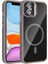 iPhone 11 Kılıf Kamera Bölümü Standlı Magsafeli Özelikli Lens Koruyucu Hediyeli Premium Kapak Rcv/etro 1