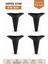 Aspen 12 cm (4'lü Set) Koltuk Baza Dolap Tv Ünitesi Yatak Odası Konsol Ayağı 1