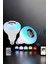 Nrzsnt Kablosuz Bluetooth Hoparlör LED Lamba 4