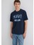 Mavi 1991 Baskılı Lacivert Tişört 0612573-70490 10