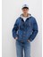 Brandon 90lar Vintage Koyu Mavi Jean Ceket 0112808-90839 7