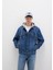Brandon 90lar Vintage Koyu Mavi Jean Ceket 0112808-90839 9