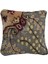 Vintage El Dokuma Dekoratif Halı Kırlent Yastık Kılıfı 6467 1