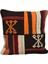El Dokuma Kırkyama Patchwork Kilim Kırlent Yastık Kılıfı 0205 - Yeni - Çok Renkli 1