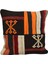 El Dokuma Kırkyama Patchwork Kilim Kırlent Yastık Kılıfı 0205 - Yeni - Çok Renkli 2