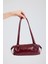 Olivra Bordo Toka Detaylı Mini Kadın Omuz, Kol ve El Çantası 1