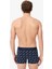 Erkek Desenli 3'lü Renkli Boxer 5H1288 Bck 3
