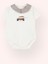 Erkek Bebek Yakalı Araba Baskılı Kısa Kollu Ekru Body 1