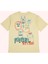 Erkek Çocuk Baskılı Detaylı Sarı Tişört 2
