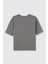 Erkek Çocuk Kısa Kollu Bisiklet Yaka Gri-Melanj Tişört 3