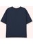 Erkek Çocuk Yazı Baskılı Kısa Kollu Lacivert Tişört 3