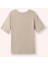 Erkek Çocuk Bisiklet Yaka Bej Tişört 3