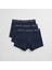 Erkek Lacivert Slim Fit Boxer 3