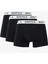 Erkek Siyah 3lü Standart Fit Boxer 1