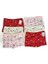 Kız Çocuk Desenli Penye Boxer %90 Pamuk 6 Adet Renkli ve Eğlenceli 1