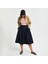 Kadın Lacivert Loose Fit Etek 4