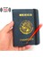 Kahverengi Adı Özelleştirme Isimleri Pasaport Kapağı Seyahat Cüzdanı Meksika Pasaport Seyahat Organizatör Elastik Bant Kişiselleştirilmiş Pasaport Tutucu Meksika (Yurt Dışından) 2