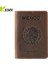 Yeşil Kemy High-End Meksika Hakiki Deri Pasaport Kapağı Meksika Kredi Kart Tutucu Vintage Erkek Kadın Pasaport Kılıfı Seyahat Cüzdanı (Yurt Dışından) 3