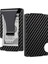 Alüminyum Kayısı Dropshipping Karbon Fiber Kredi Kartı Tutucu Cüzdan Yeni Minimalist Rfid Engelleme Ince Anti Korumalı Metal Kart Sahibi Klip Erkekler Için (Yurt Dışından) 5