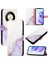Honor X9B / Magic6 Lite 5g Için Mermer Pu Kılıf (Yurt Dışından) 1