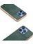 iPhone 16 Pro Için Çift Renkli Lichi Doku Kılıfı (Yurt Dışından) 4
