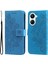 Huawei Nova 10 Se Için Çiçekler Pu Kılıf (Yurt Dışından) 1