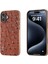 iPhone 16 Plus Için Abe Kaplama Devekuşu Dokulu Kılıf (Yurt Dışından) 1