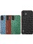 iPhone 16 Plus Için Abe Kaplama Devekuşu Dokulu Kılıf (Yurt Dışından) 2
