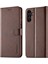 Samsung Galaxy S24 Fe 5g Için Buzağı Dokulu Deri Kılıf (Yurt Dışından) 2