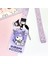 22 Sanrio Hello Kitty Kart Sahibinin Kız Öğrenci Pvc Asılı Boyun Kart Çantası Karikatür Kuromi Melodi Anti-Mıknatıslığı Giderme Kart Koruyucu Kılıf (Yurt Dışından) 5