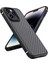 Ipaky Karbon Fiber Dokulu Pc+Tpu Kılıf iPhone 14 Pro Max Için (Yurt Dışından) 2