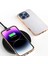 iPhone 16 Pro Max Için Ectroplat Glitter Pu Kılıf (Yurt Dışından) 3
